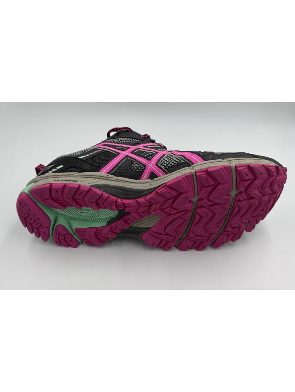 ASICS Gel Kahana 8 Trail Running Shoes Women's 9.5 Dark Steel Pink Glow